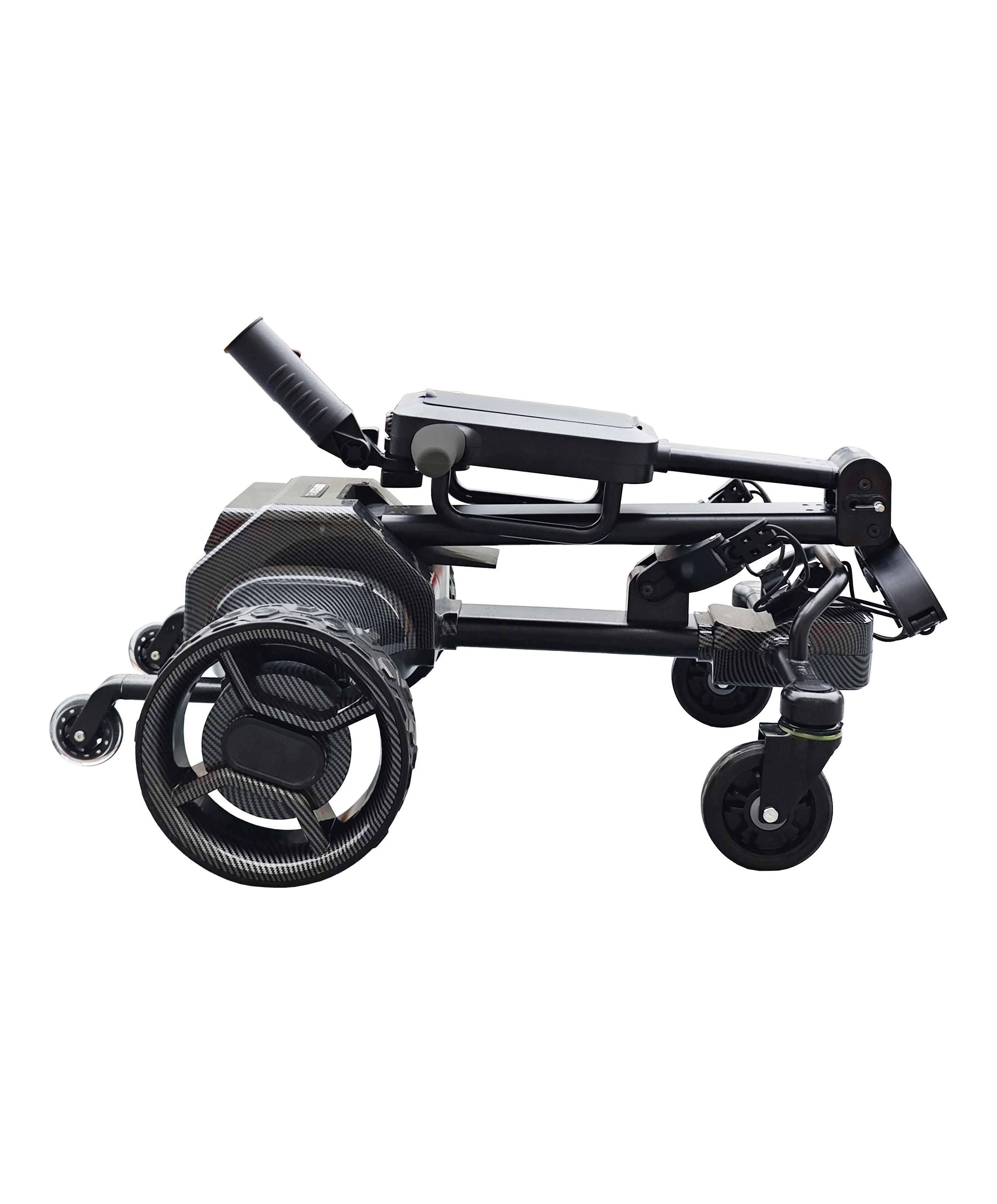 G5 E Golf Trolley Lithium Battery Golf Carts Remote Control 6 Wheel Caddy With Umbrella Holder