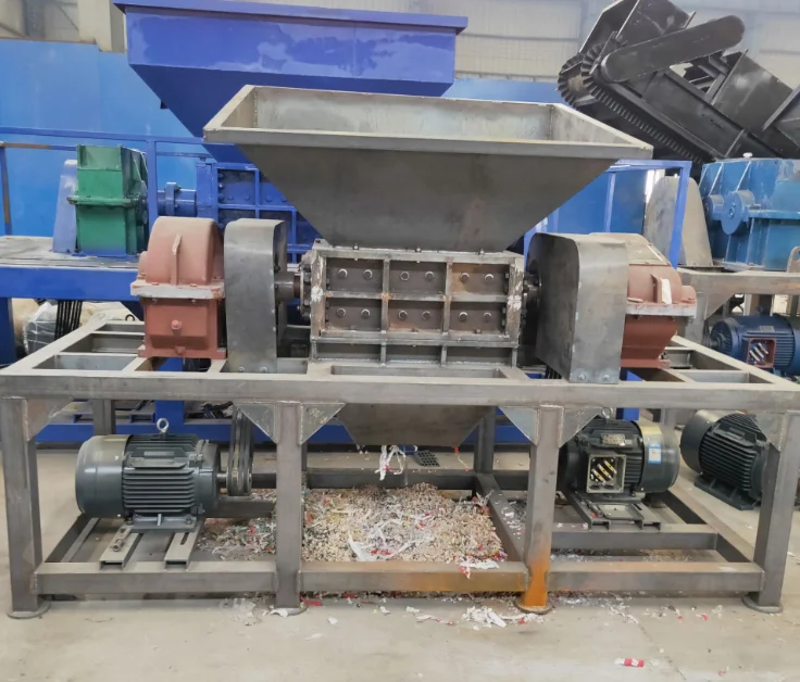 Widely Used Scrap Metal Crusher Recycling Equipment Machine Crushing Waste Steel Drum Painter Bucket Tire Shredder