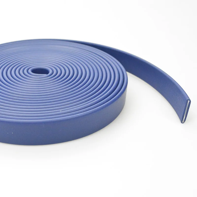 Custom Color Waterproof PVC Coated Nylon Webbing Polyester Silicone Coating Tape for Making Dog Collar