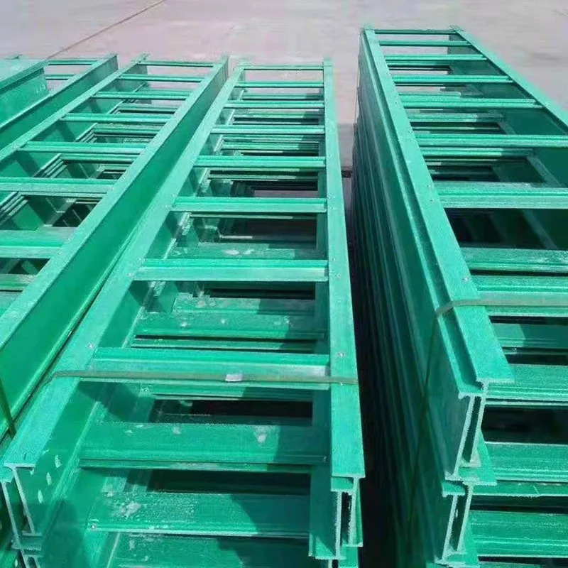 Fiber glass reinforced plastic ladder rack cable tray FRP cable tray Ladder