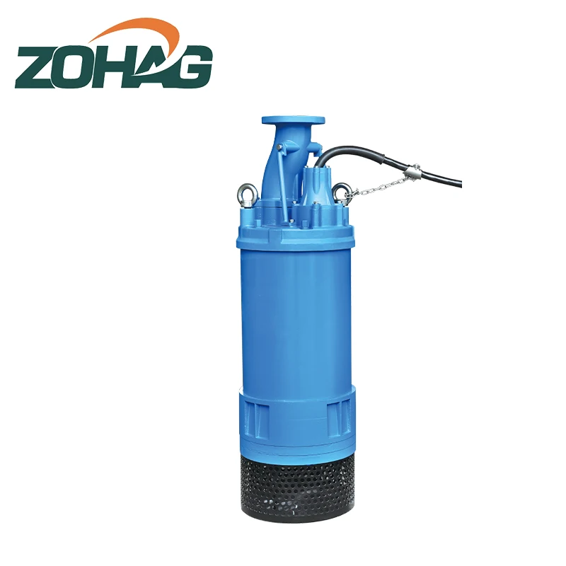 High Suction Lift KBZ Series Residential 15hp 11kw Sewage Mining Dirty Water Submersible Sand Dredge Pump