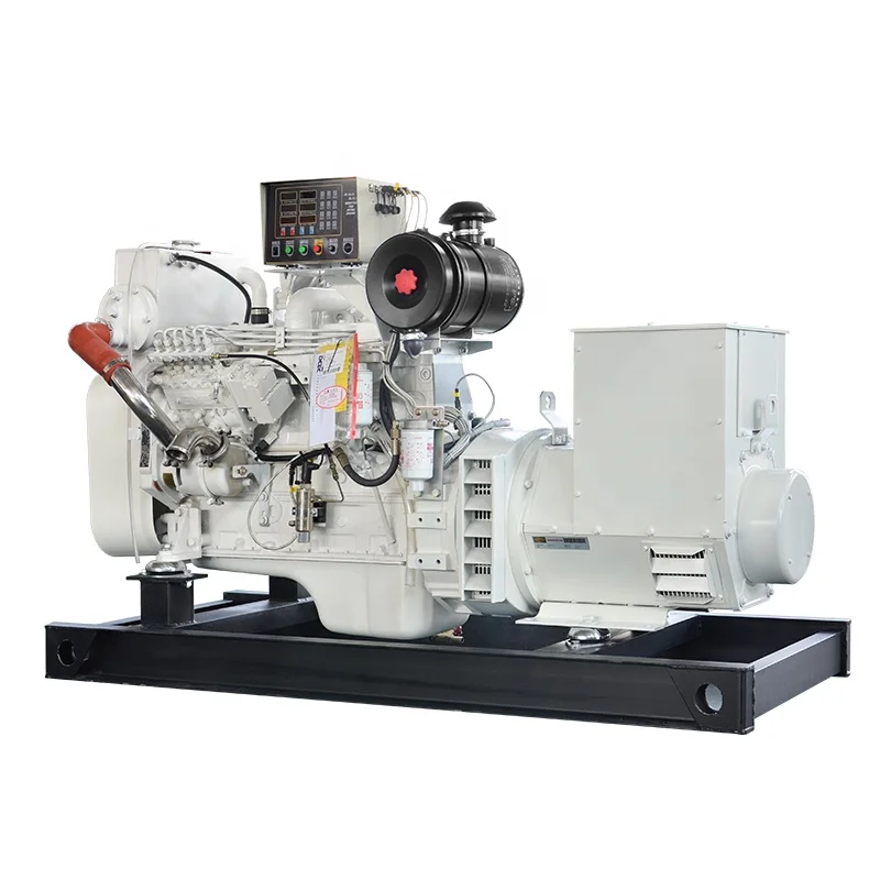 50KW 6BT5.9-GM83  Marine generator with Cummins diesel engine
