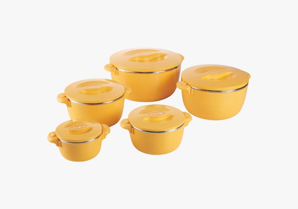 
Popular African india style stainless steel insulated food warmer casserole 