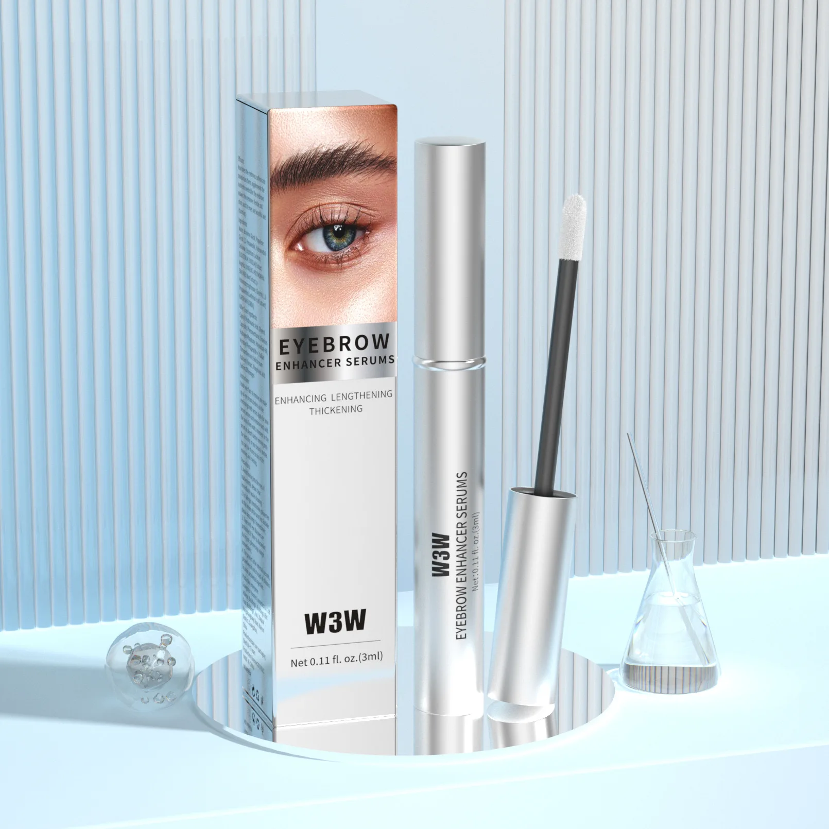 Explosive Eyebrow Enhancer Make your eyebrows dark and thick Easily create wild-looking eyebrows