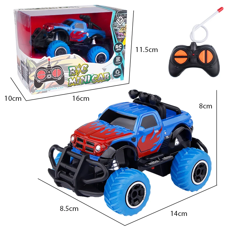 Hot sells remote control toys car kids toy 4 channels wireless smart kids RC truck vehicle