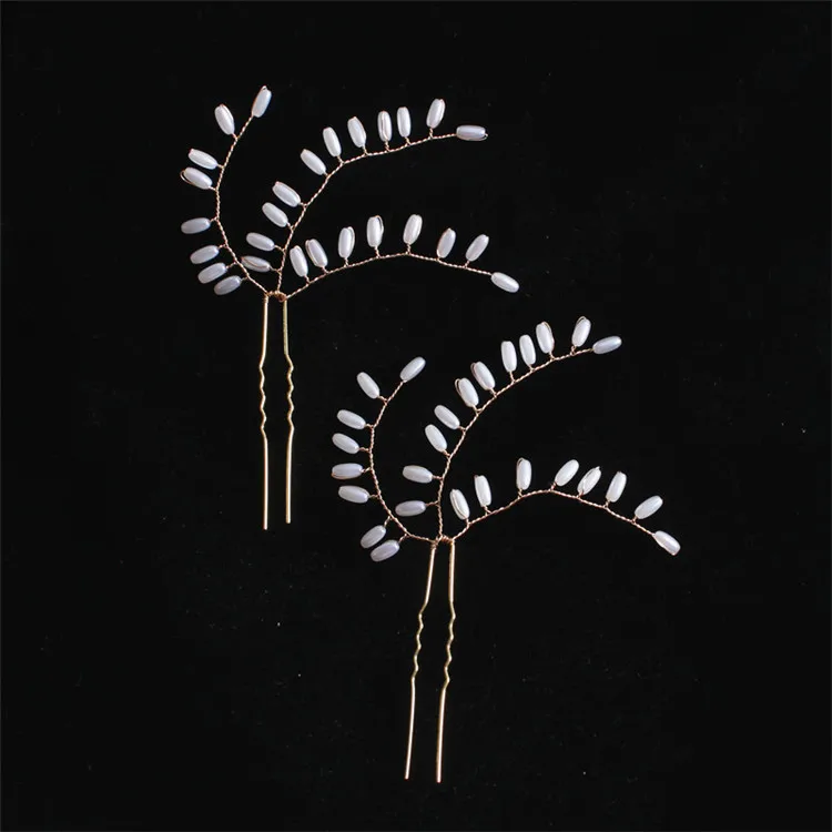 Lady Benefit Temperament Bulk Pearl Head Pin Jewelry Party Gift Top Grade Pearl Wedding Bridal Hair Pin Pearl