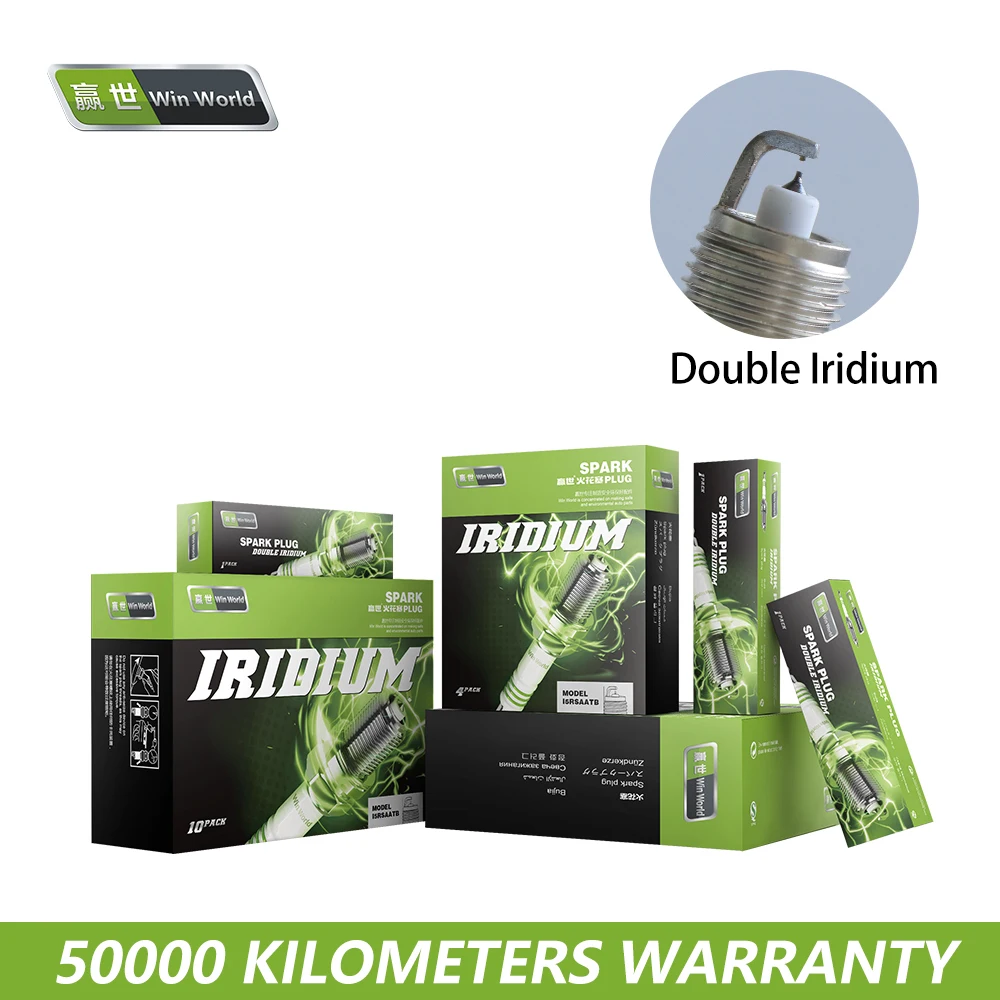 Good Factory Price High Quality Genuine Iridium Spark Plug for Audi Porsche VW Carton Saab 9-5 Smart Roadster-coupe OEM Standard