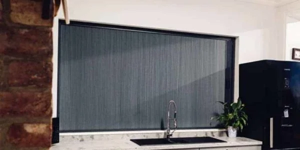 Blind Screen Vertical Cellular Shade Cordless Honeycomb Blinds for Sliding Door Anti-mosquito Screen Curtain Dual Cellular Shade