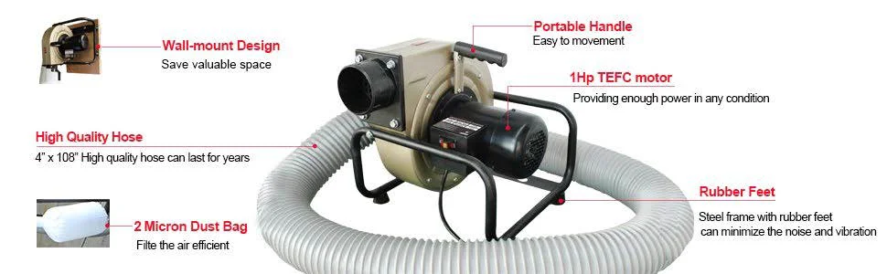 DC450R Portable Dust Collector