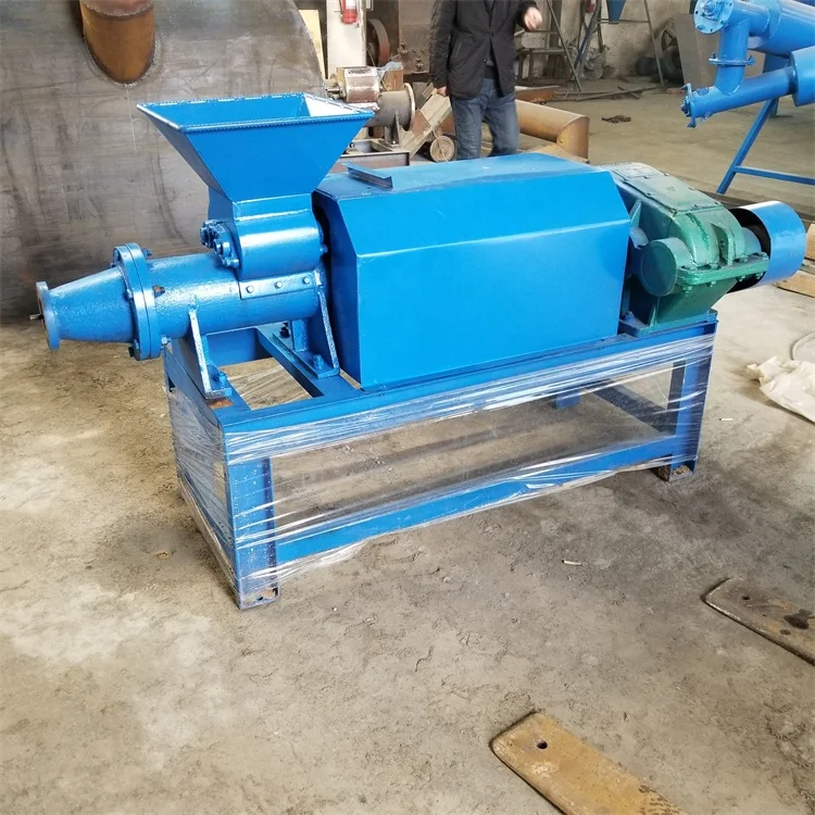 Small Scale Wood Press Briquette Machine Spare Parts Leaf Briquette Making Machine