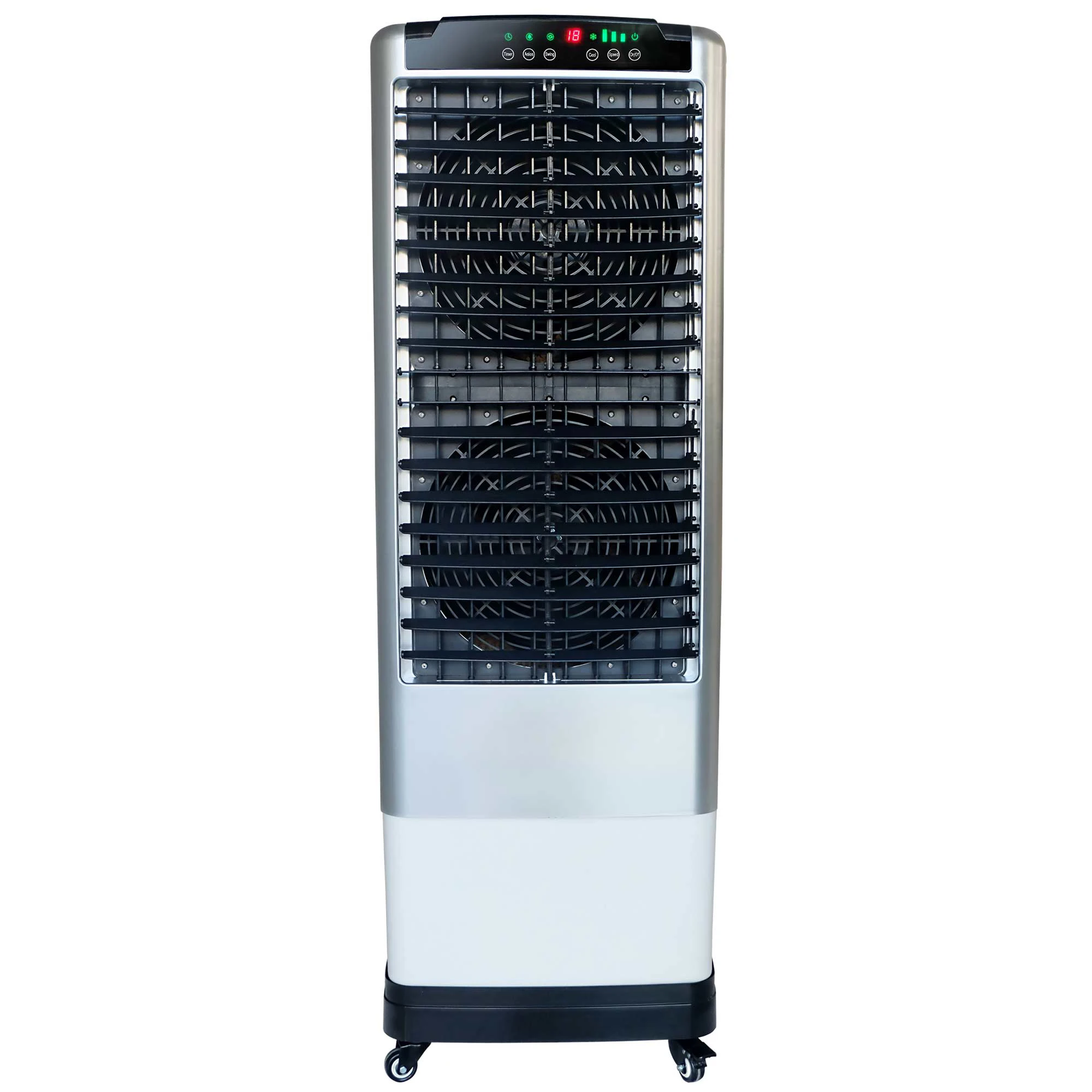 JHCOOL JH175 роскошный портативный воздушный охладитель с двумя вентиляционными отверстиями 7500cmh напольный домашний испарительный охладитель для пустыни корпус из АБС-пластика