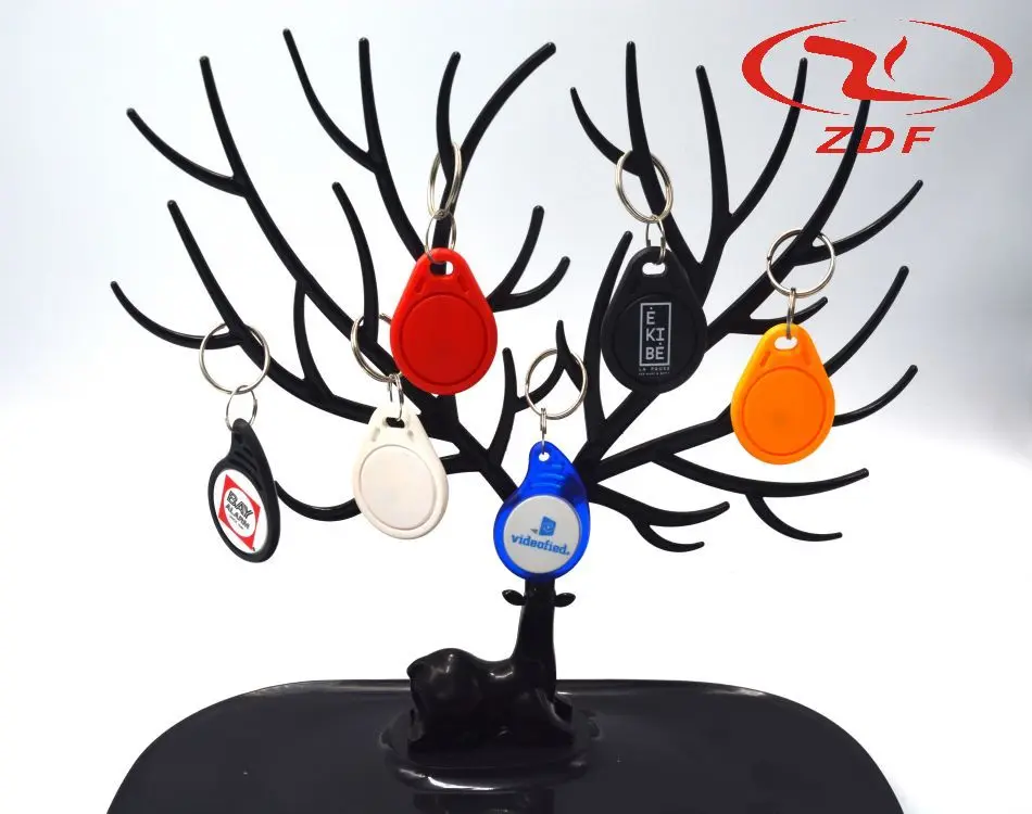 OEM Factory Best Plastic Printing Product High Quality Epoxy Resin Card Keychain Label