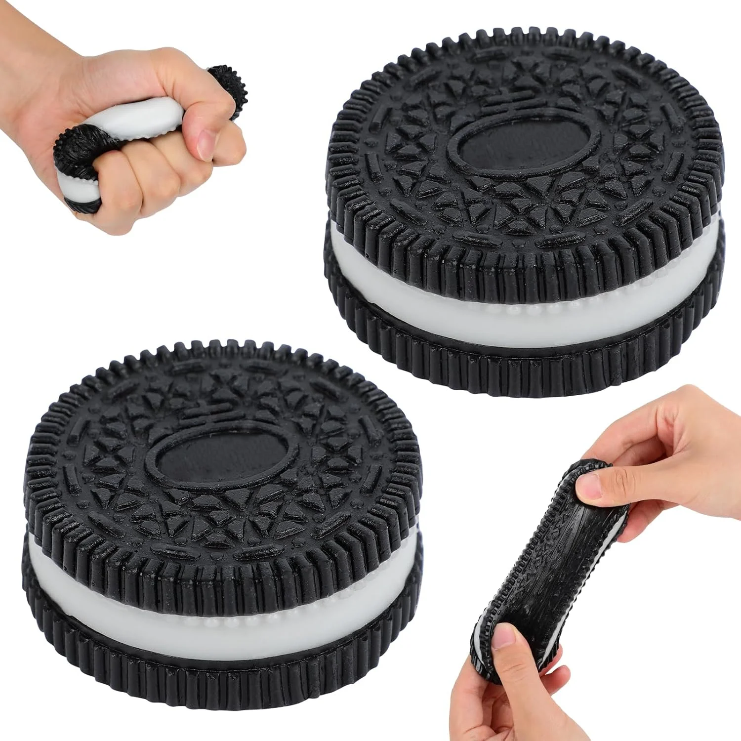 GL Suitable for Relieving Stress Ultra-Soft Decompression Venting Squeeze Toys Taba Oreo Cookies Squishies