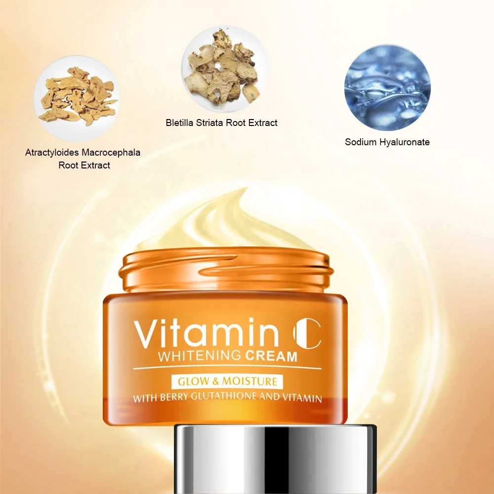 
Wholesale OEM Shrink Pores and Tightening Brightening Day Cream Vitamin C VC Serum for Face 
