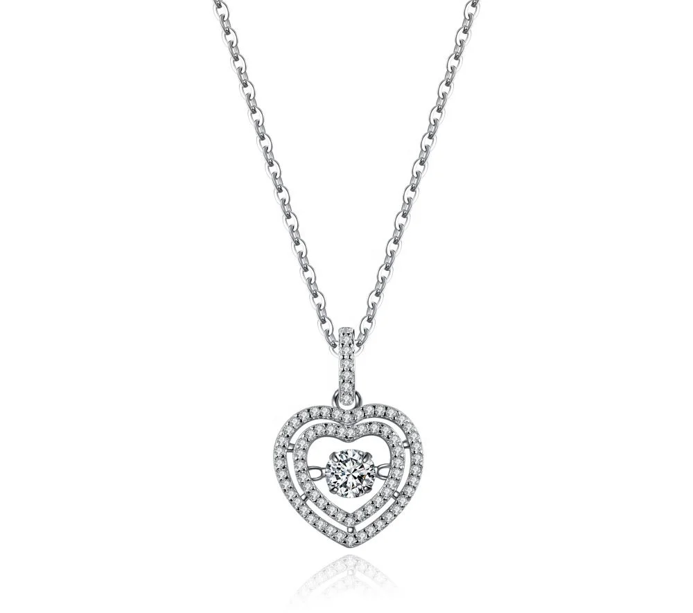 
wholesale 100% 925 Sterling Silver jewelry necklace Gold Plated Fashion Unusual sterling silver jewelry necklace pendant 