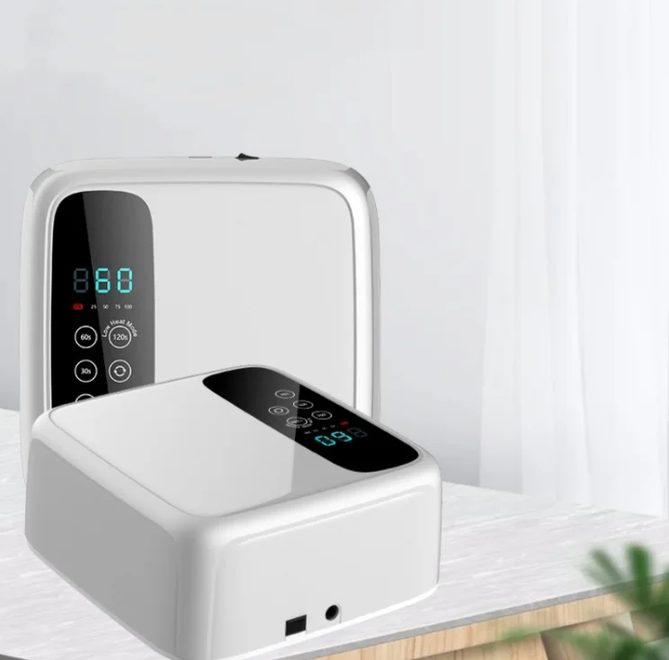 2021 New 72w 15600mah rechargeable cordless  led uv nail lamp