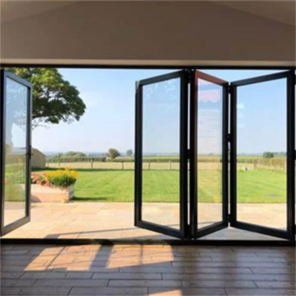 AS2047 TOMA Folding Doors for Rooms Metal Track Folding Sliding Door System Track Be Fold Door