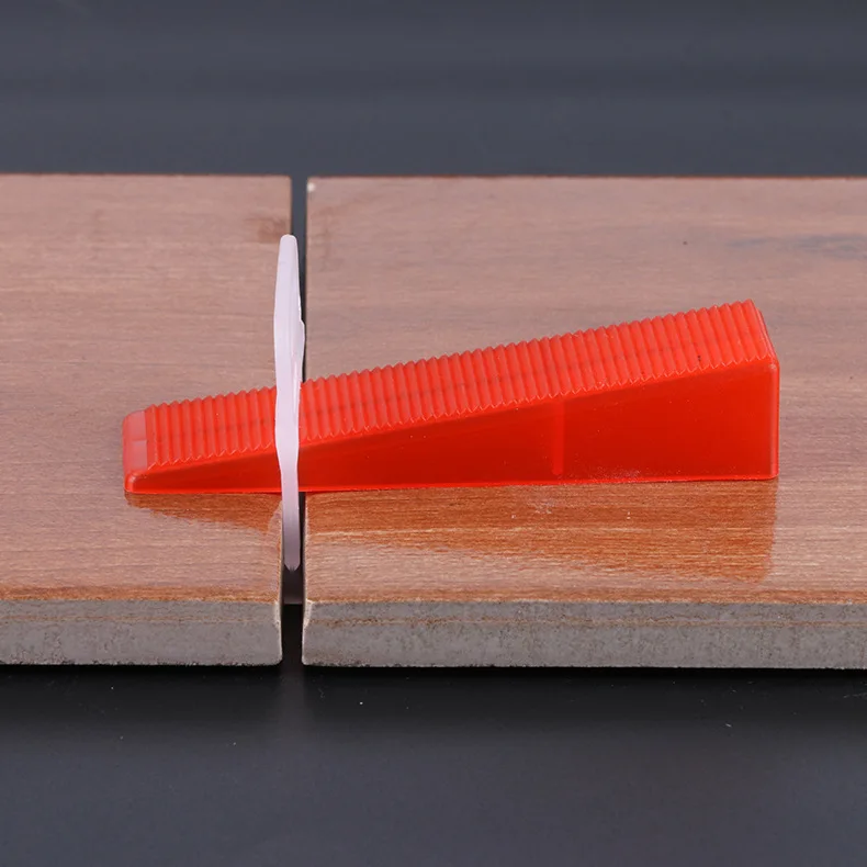 
1mm 1.5mm 2mm 2.5mm 3mm Plastic Tile Leveling System Clips with Tile Wedge 