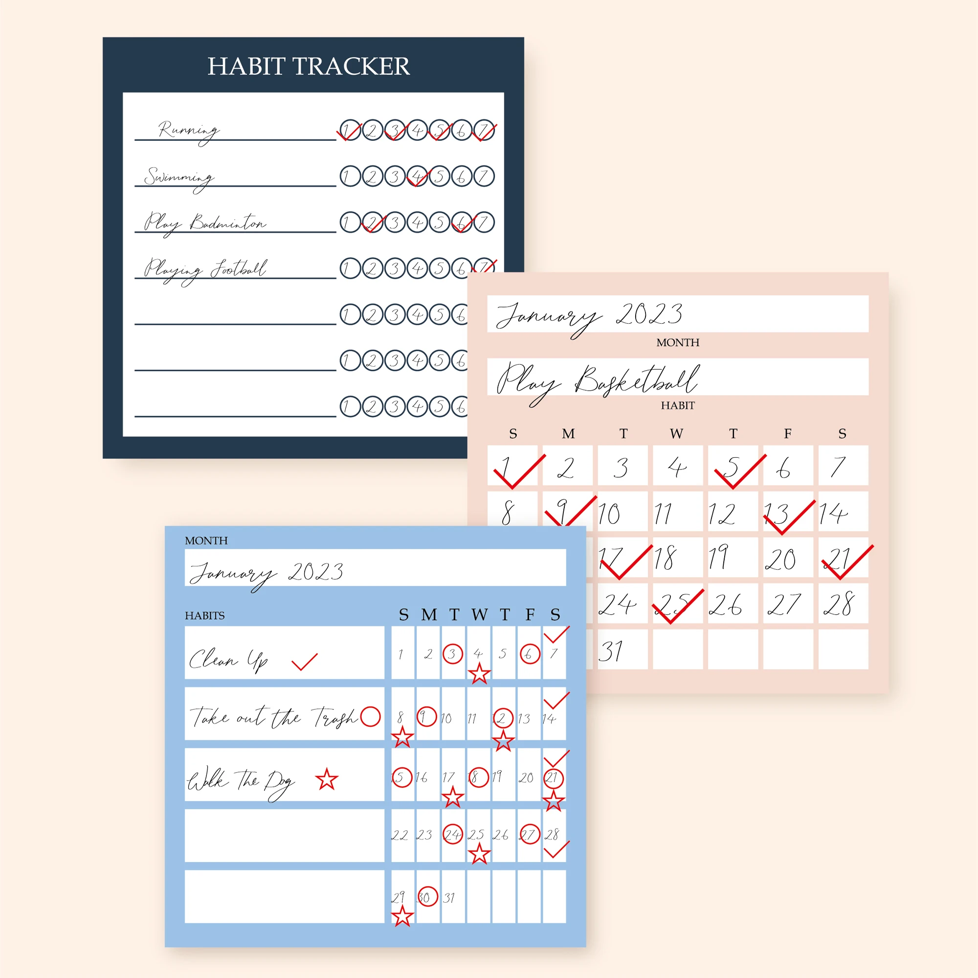 Factory Price Custom Printing Calendar Planner Monthly Waller Table Planner Calendar