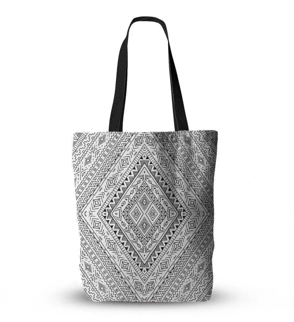 
2021 New Bohemian Canvas Bag Turkey Persian Pattern Shoulder Bag Canvas Shopping Bag 
