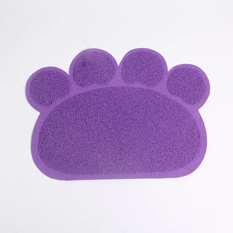 
Wholesale manufacturer Non-slip PVC 45*60cm Cat Litter Mat Food Feeding Mat for Pet Placemat 
