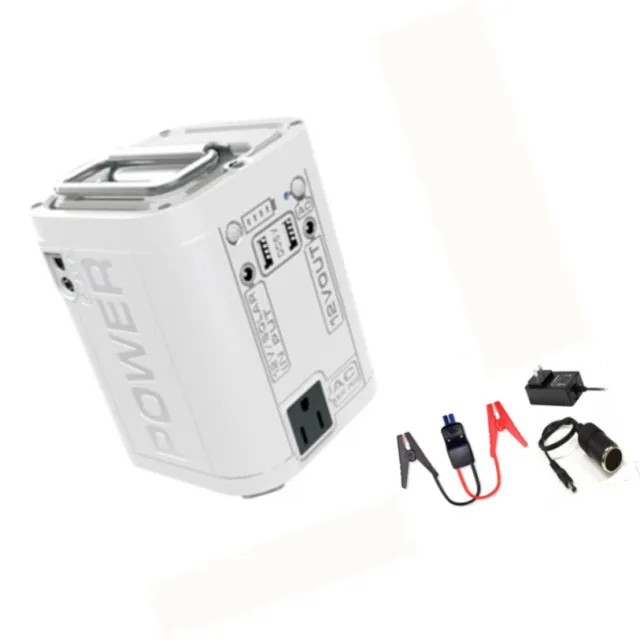 
Automobile jump starter power supply 18650 lithium battery portable mini power bank car jump starter 