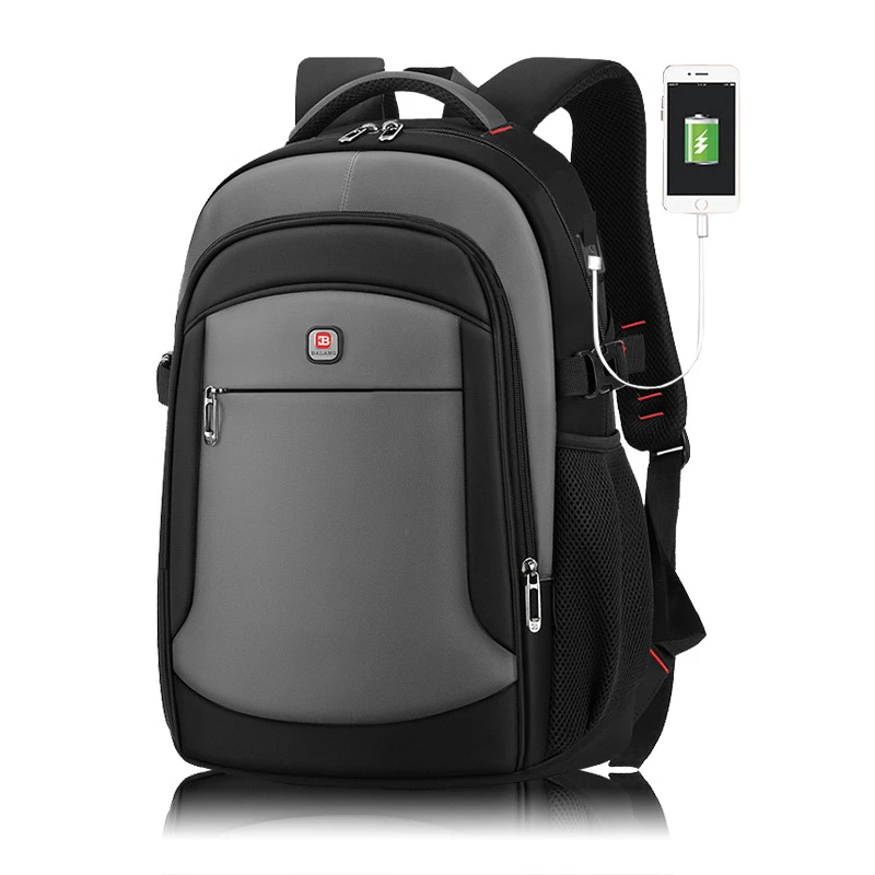Multifunctional backpack large capacity Men business backpack laptop bag for outdoor high school student school bag