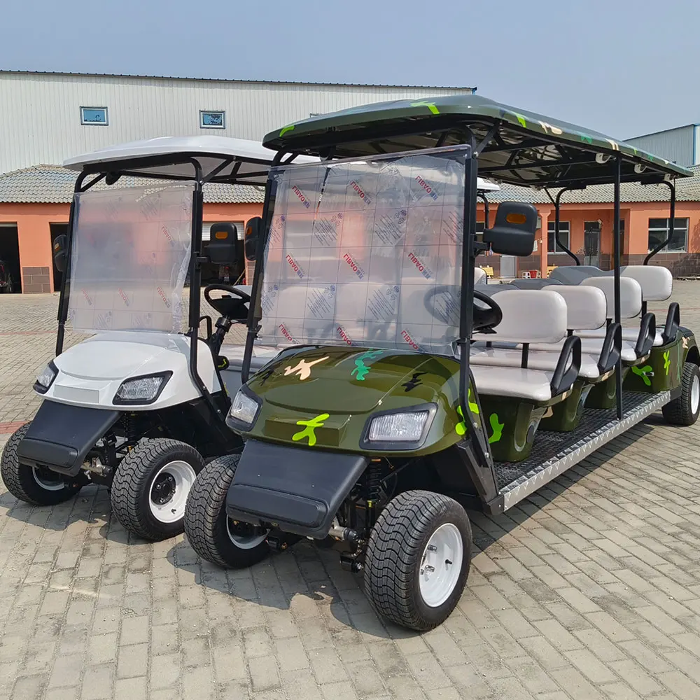 60/72V Lithium Battery 16 Seat Electric Golf Cart Buggy DOT Approved