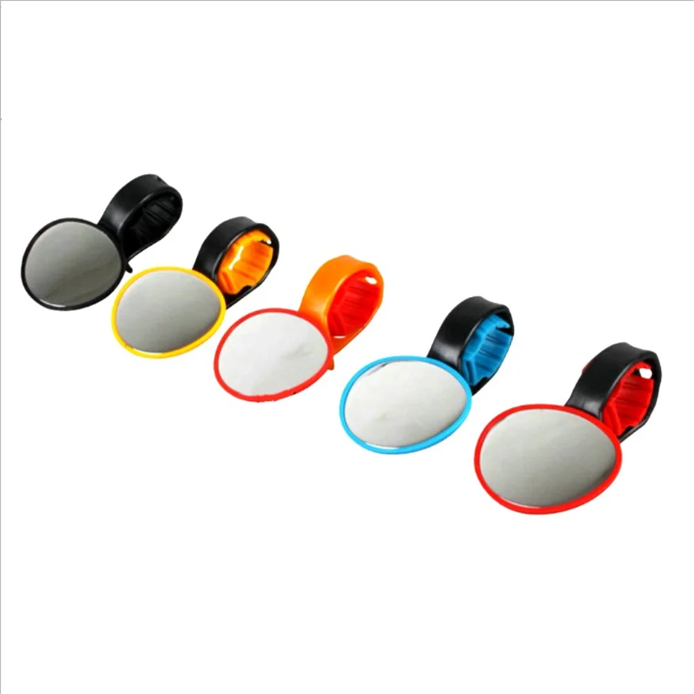 
Mini adjustable bicycle rearview mirror mountain bike reflector belt type 