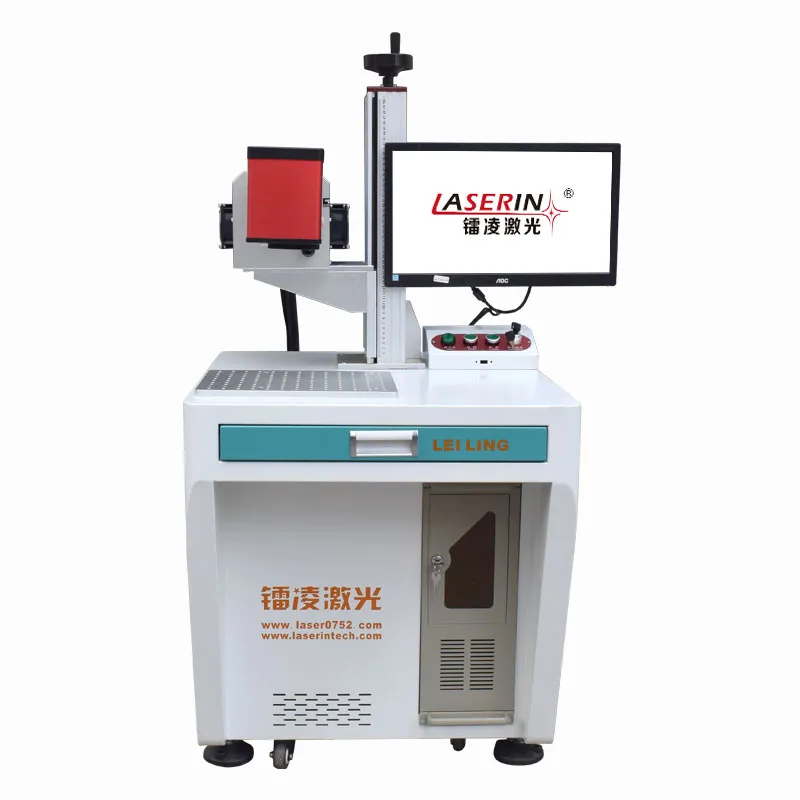 
China Manufacturer CO2 laser marking machine for wood paper glass cloth leather film cut plastic 