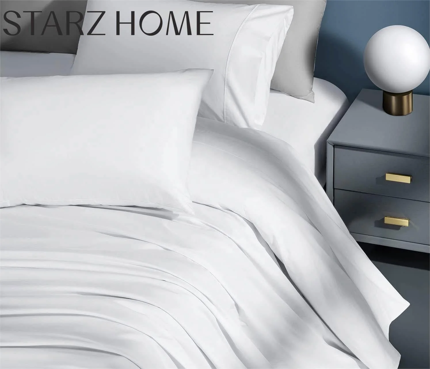 Pure Bamboo Bed Sheets 100% Organic Bamboo Sheet Set Bamboo Bedsheets Bedding Set