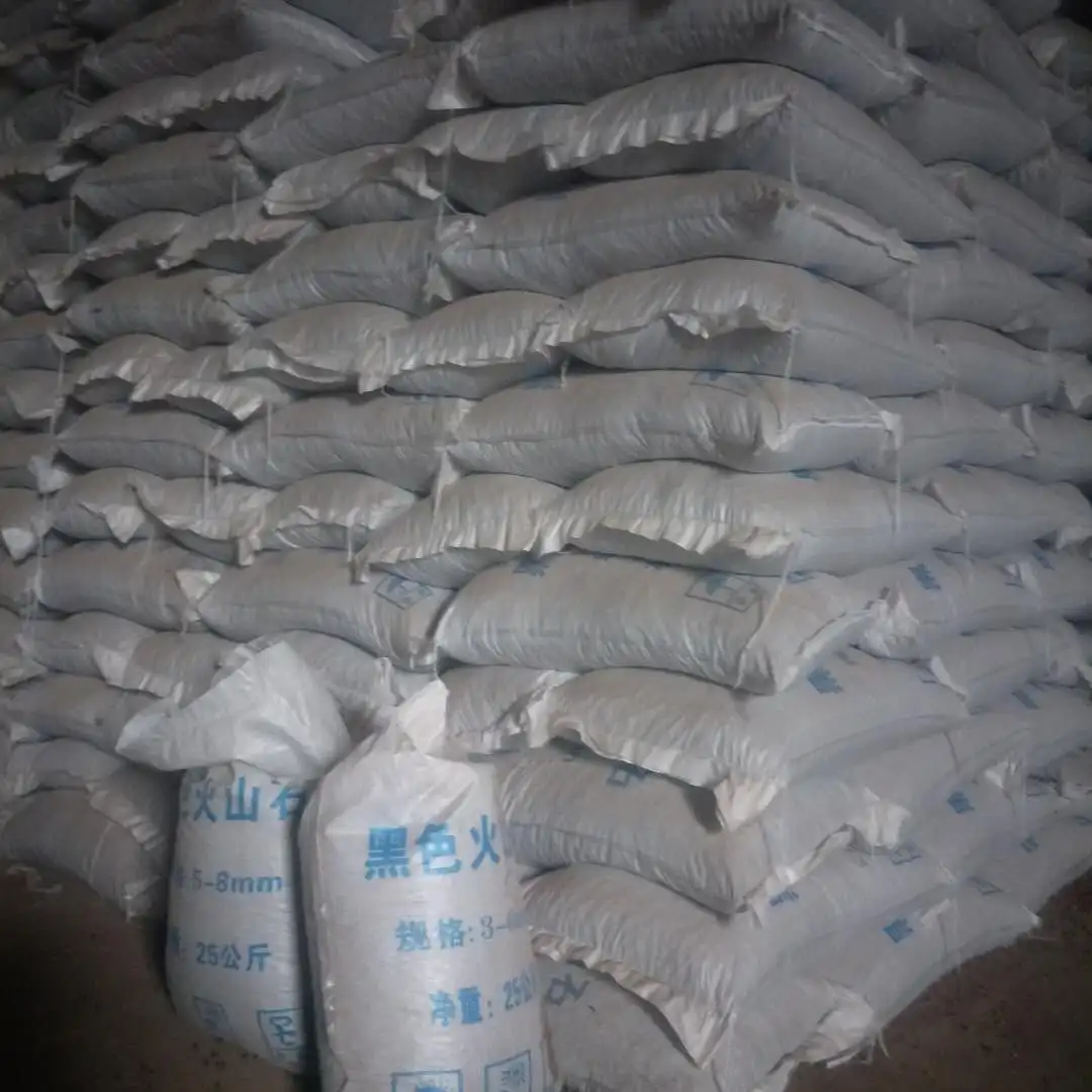 Pumice natural lava stone aroma volcanic rock oil suction absorbing stone by all specifications volcanic rocks planters