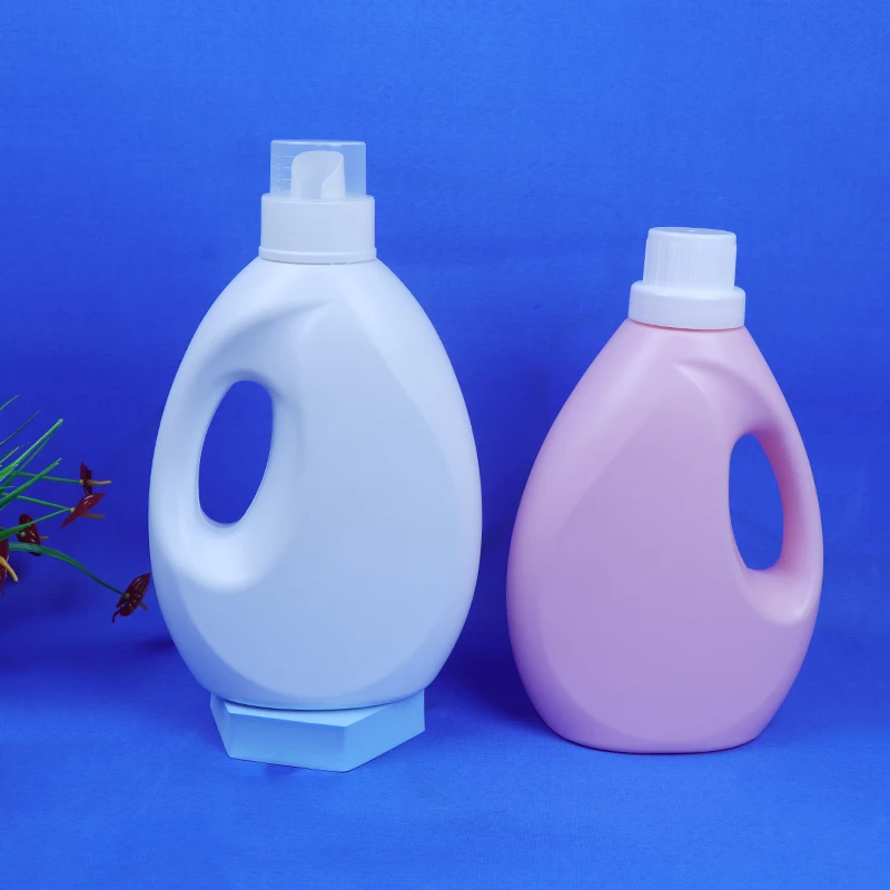 Empty Laundry Detergent Bottle 1L 2L Good Design Detergent Bottles With Cap Household Washing Bottle