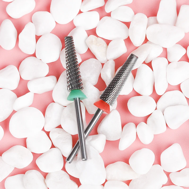 Nail Factory Supplies High Quality Deliver Fast Nail Bits Box Package Custom Tungsten Carbide Small Barrel Nail Drill Bit