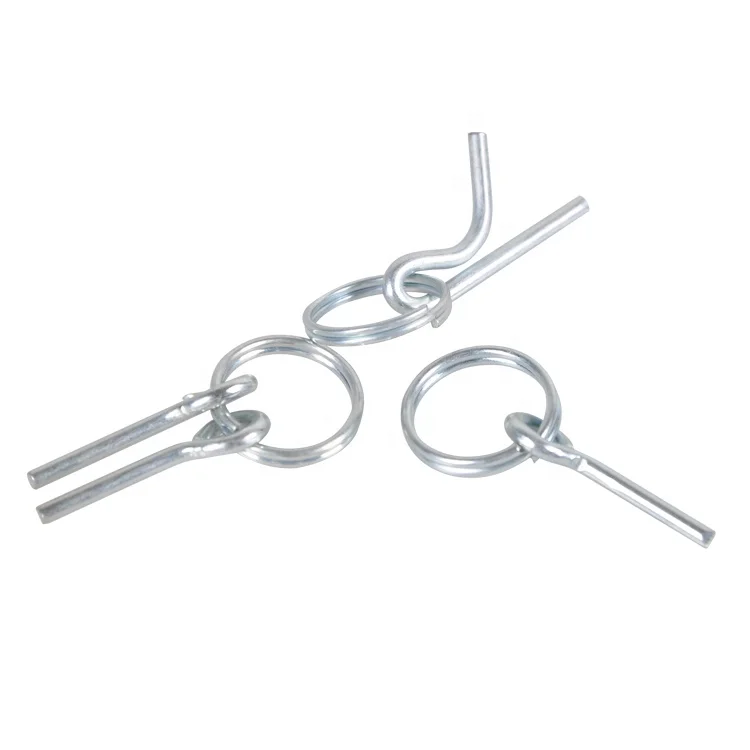 Tent Accessory Camping Accessory Tent Pole Tip Hook Ring and Pin Tent Pole Fixing