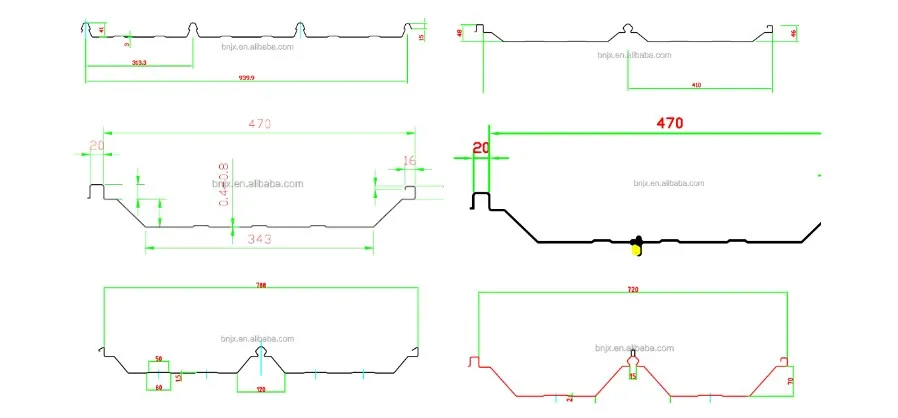 Customized Standing Seam Metal Roofing Machine Wall Roof Machines Snap Lock Standing Seam Meta