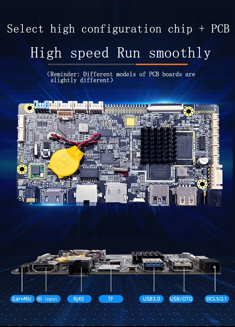 factory 10.1 inch industrial touch screen lcd monitor RK3566 android tablet for advertising