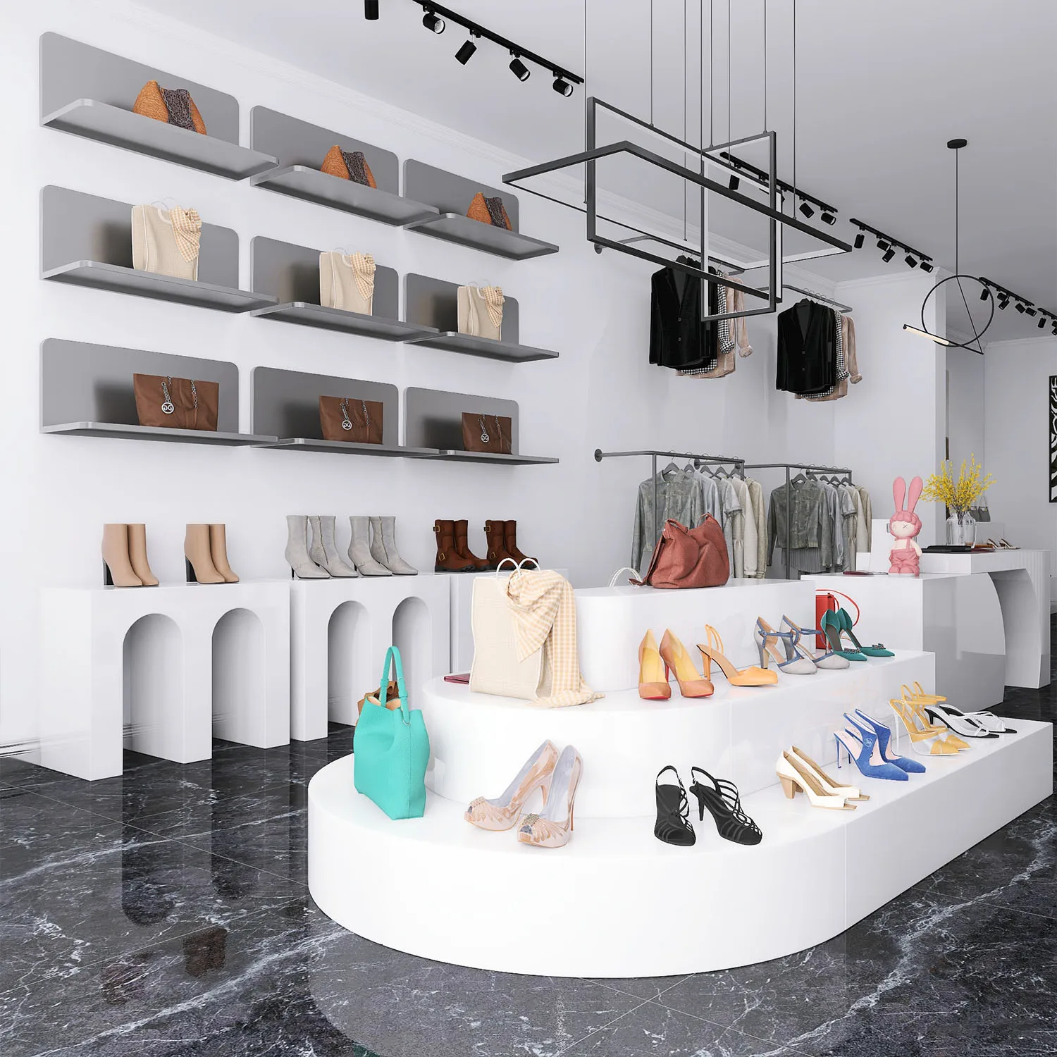 Маленькая демонстрационная косметическая продукция металлические Розничные украшения для обуви шляпы витрины подставки магазина