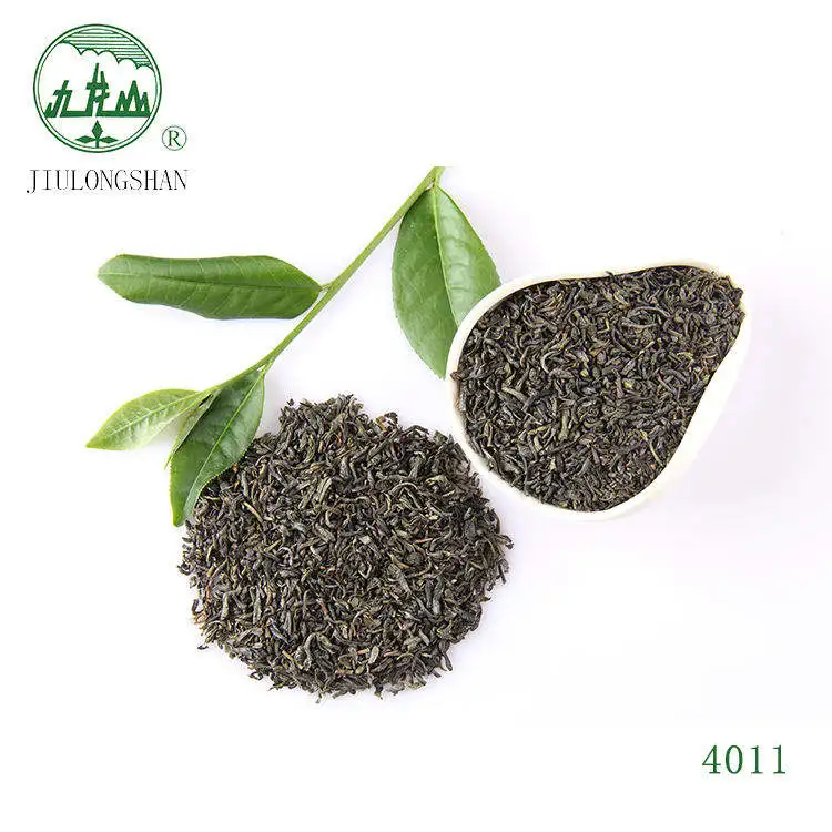 Te Verde Chun Mee Suppliers Leaves Chunmee China Green Tea 4011