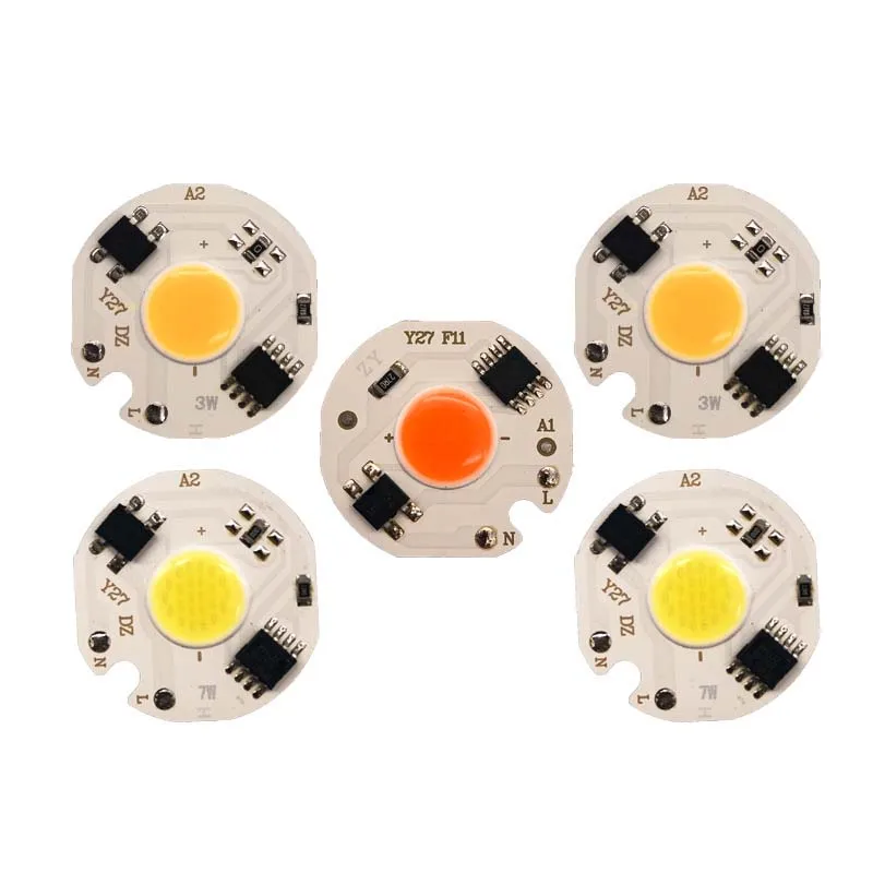 3W, 5W, 7W, 10W, 12W, driver-free COB light source, light cup, spotlight, LED lamp beads