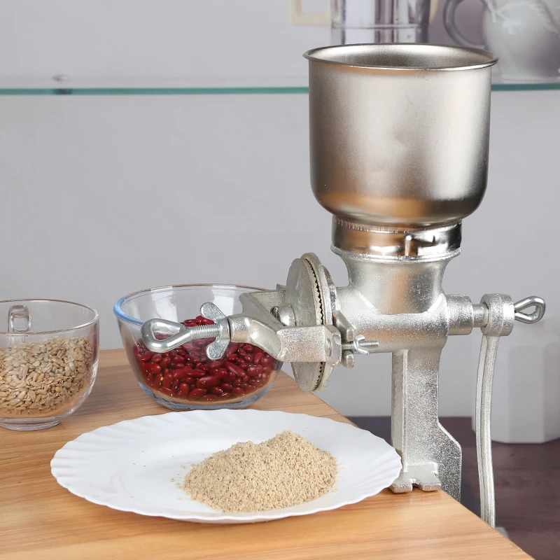 Hand Operating Grain Corn flour Mill Grinder Manual Maize Milling Machine