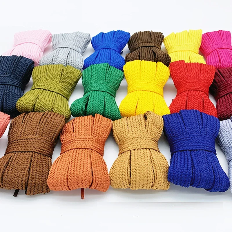 Fashionable Colorful 20mm Width Shoelaces for Sneakers Fashion 2cm Extra Wide Shoe laces