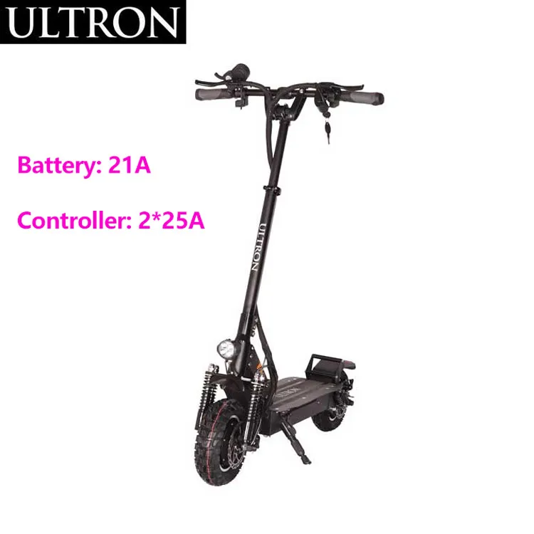 ULTRON T10 Adult Popular Aukstos Kokybes Aliuminio Lydinys Electric Scooter