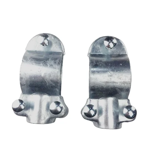 Custom Carbon Steel Stamping Forming Hot Dip-Galvanized Finish Pipe Joint Clamp