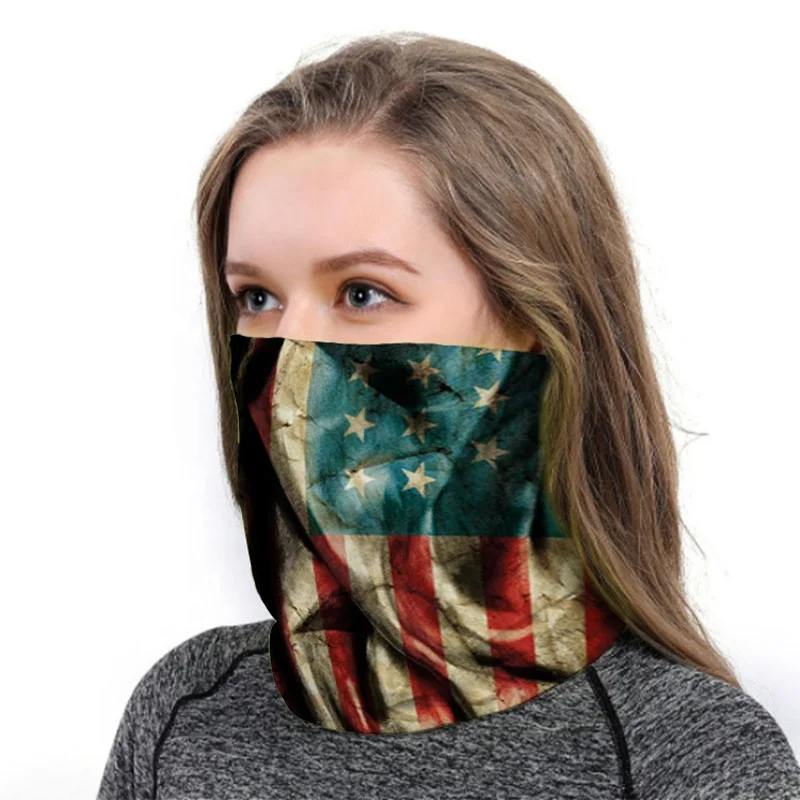 Multifunctional Skull Seamless Custom Scarf Neck  Tubular Tube Face Shield Bandana