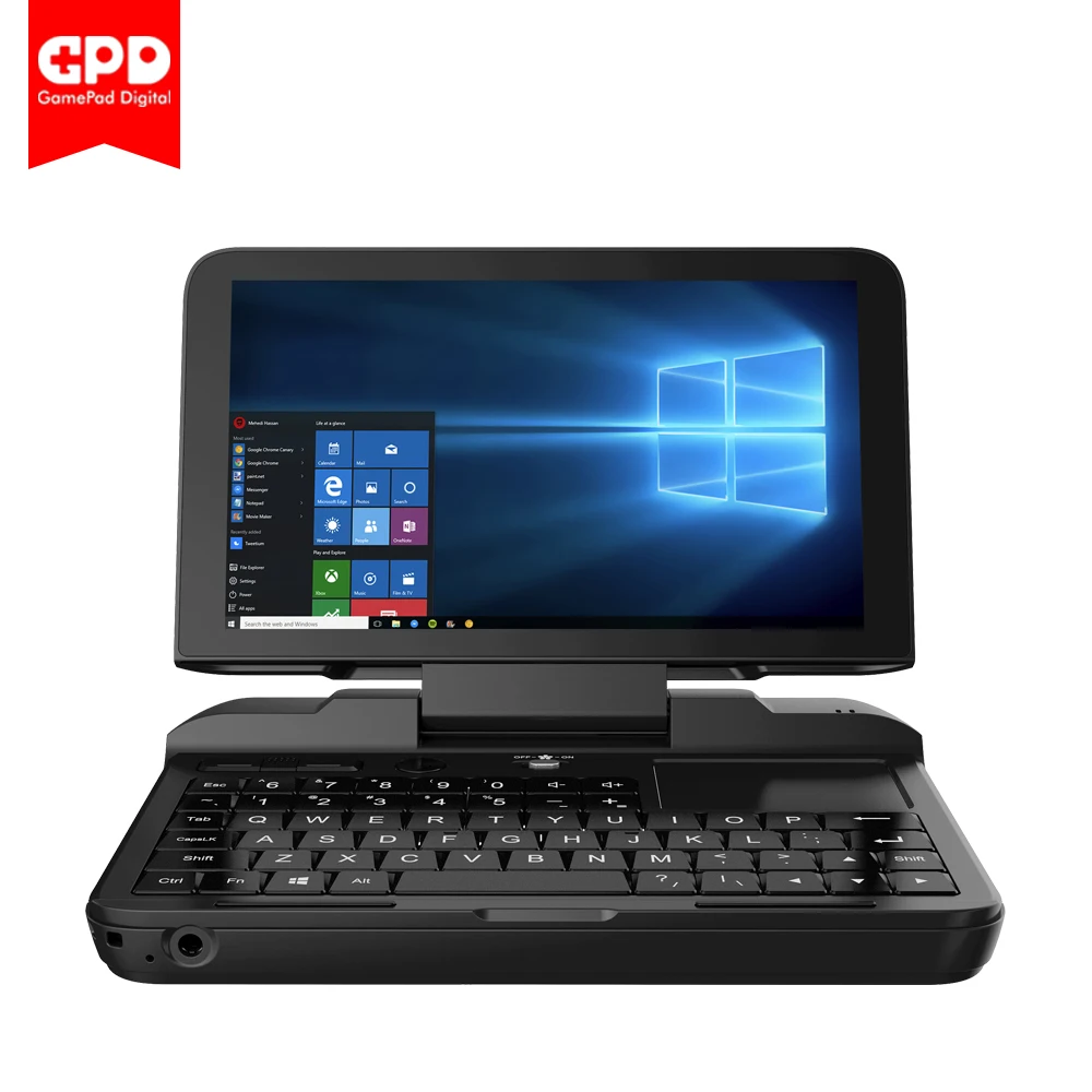GPD MicroPC Micro PC 6 Inch Intel Celeron N4120 Windows 10 Pro 8GB RAM 256GB ROM Pocket Mini laptop PC Computer Notebook