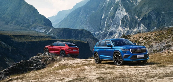 2024 VW SKODA KODIAQ 2WD 4WD 2 0 T 5 мест 7 внедорожник бензиновый автомобиль Carros Usados км Подержанный