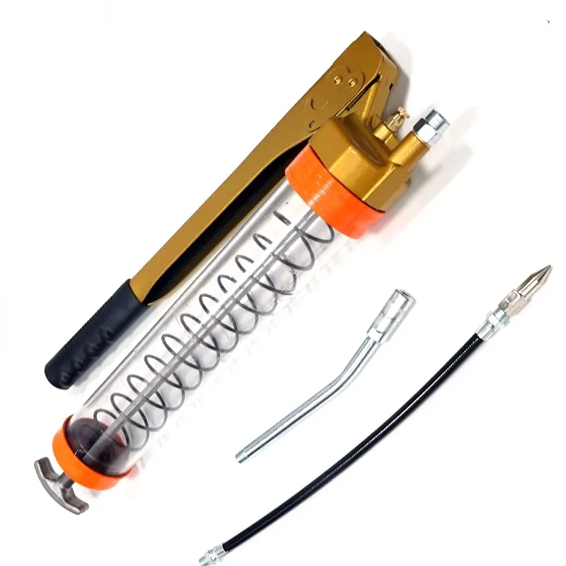 Repair Tool Push Hand Grease Gun High Presty Lever Manual Grease Pump Oil Filling Gun made in chinasure Heavy Du