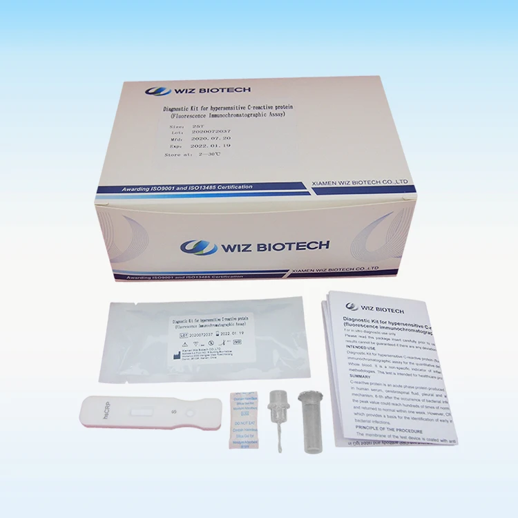 diagnostic medical CRP kit manufacturer antigen test cassette