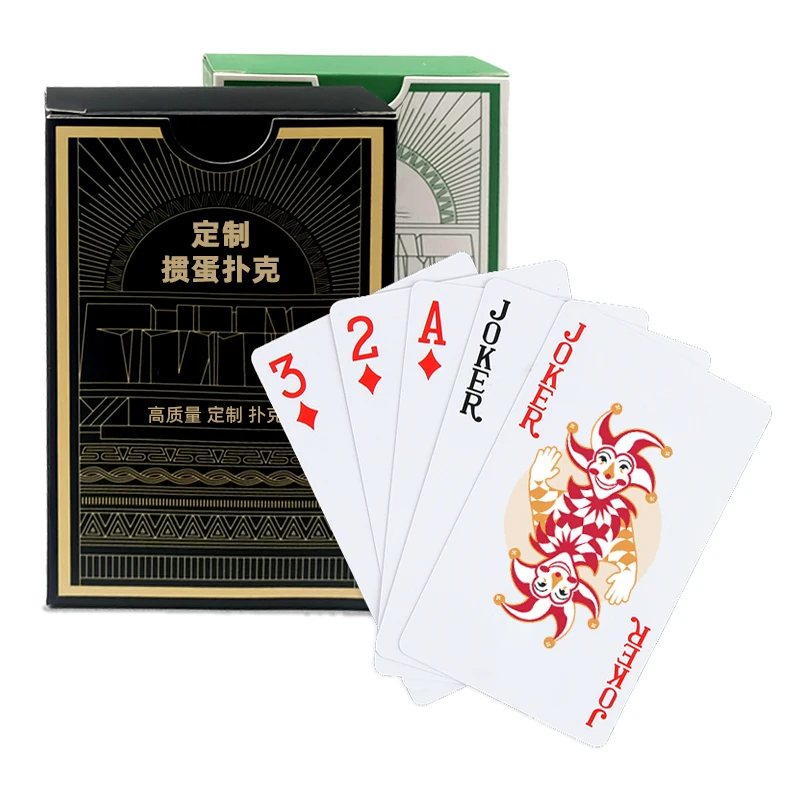 2024 China Factory Senfutong Custom Print Poker Playing Card Game Customized Size Sublimation Poker Card Poker